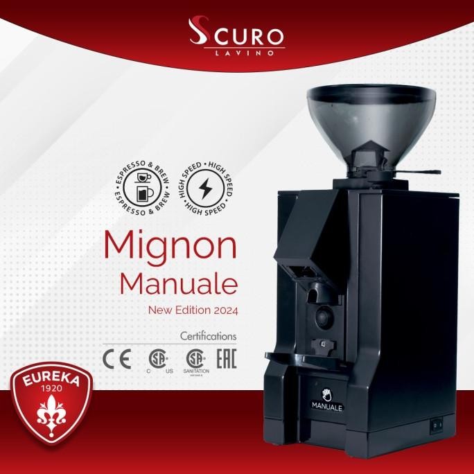 NEW Eureka Grinder Mignon Manuale