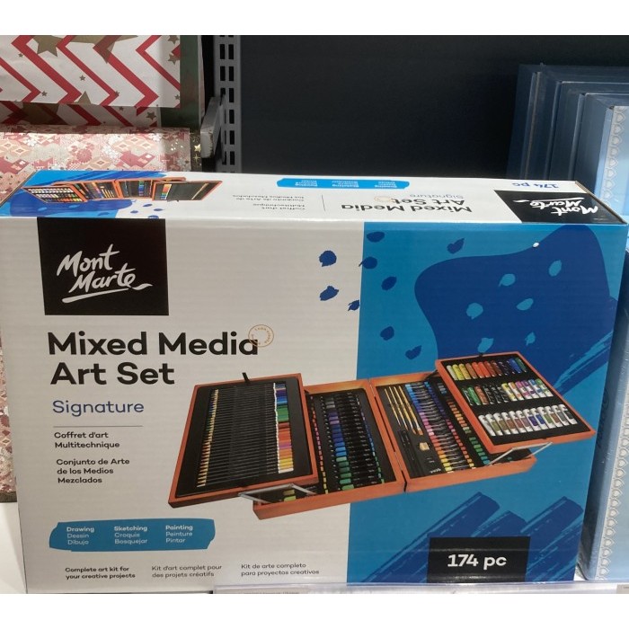 

TERBARU! Mont Marte Mixed Media Art Set (174pc)