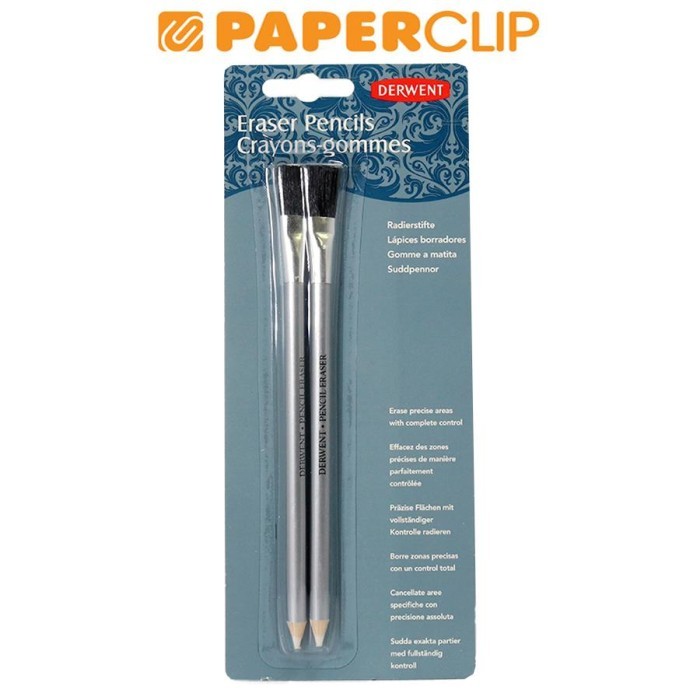 

TERLARIS! PENGHAPUS + KUAS DERWENT 2301933DW isi 2