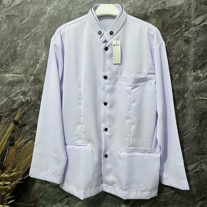 Produk Unggulan Jasko Jas Koko Pria Polos Elegan Higtwist Grad A Premium Bahan Tebal