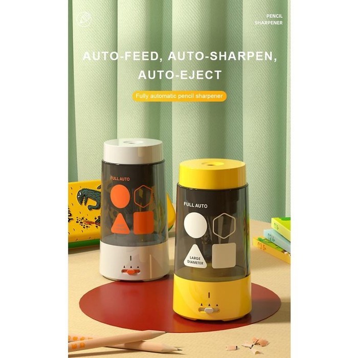 

Mideer Automatic Pencil Sharpener Mainan Edukasi Peralatan Sekolah