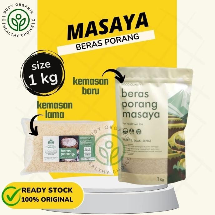 

MASAYA BERAS PORANG 1 KG shirataki konjac diet sehat AS99