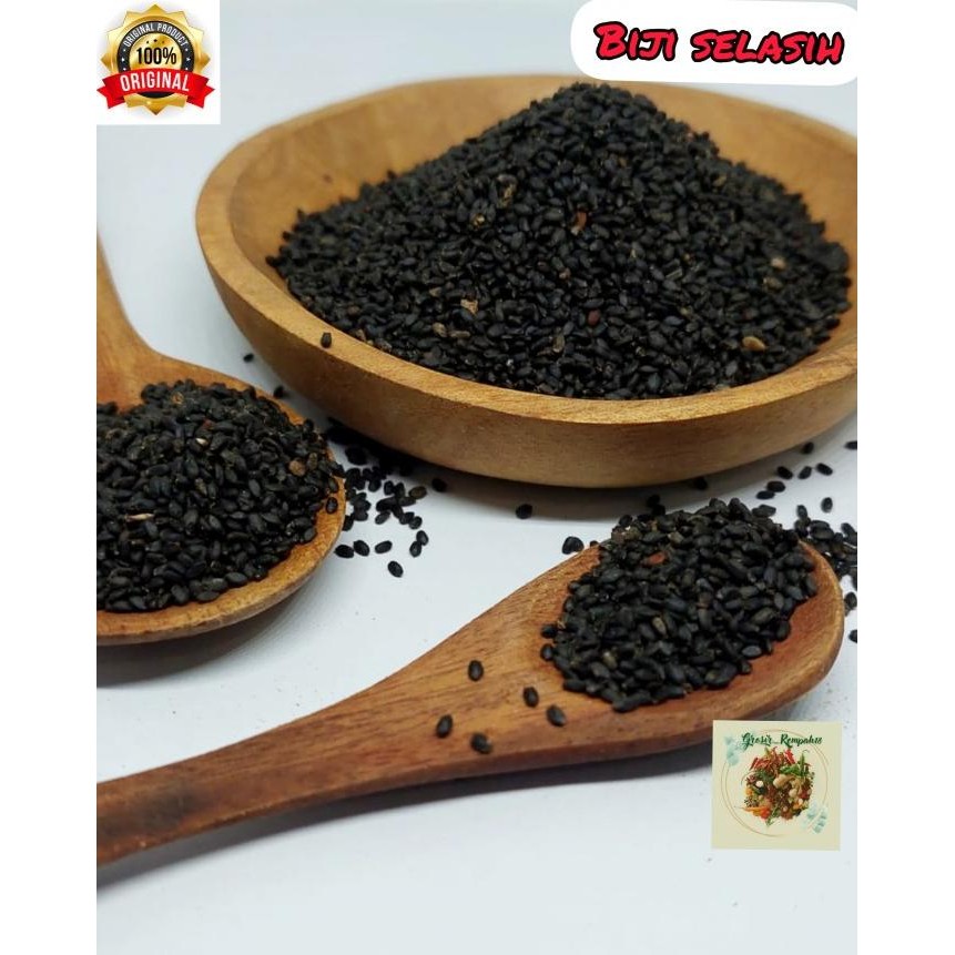 Biji Selasih Premium / Biji Selasih 1kg KGS