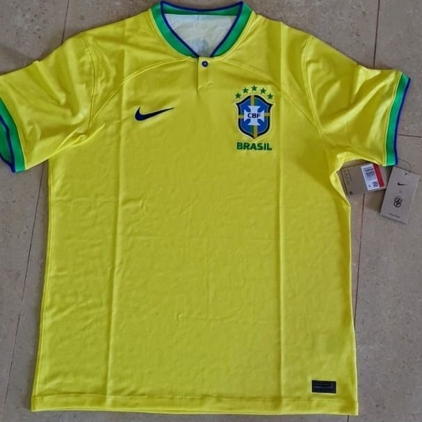 Terbaru Jersey Nike Brazil Original Sale Kuning Hitam Best Seller