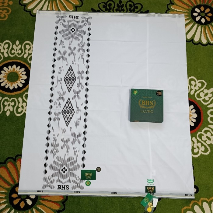 Kosanshoop Sarung Bhs Putih Polos