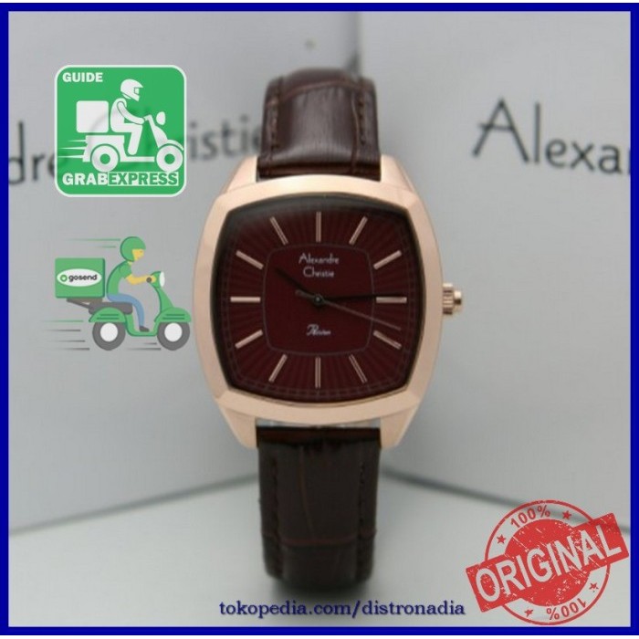 Alexandre Christie Cewek Chronograph Jam Original Alexandre Christie