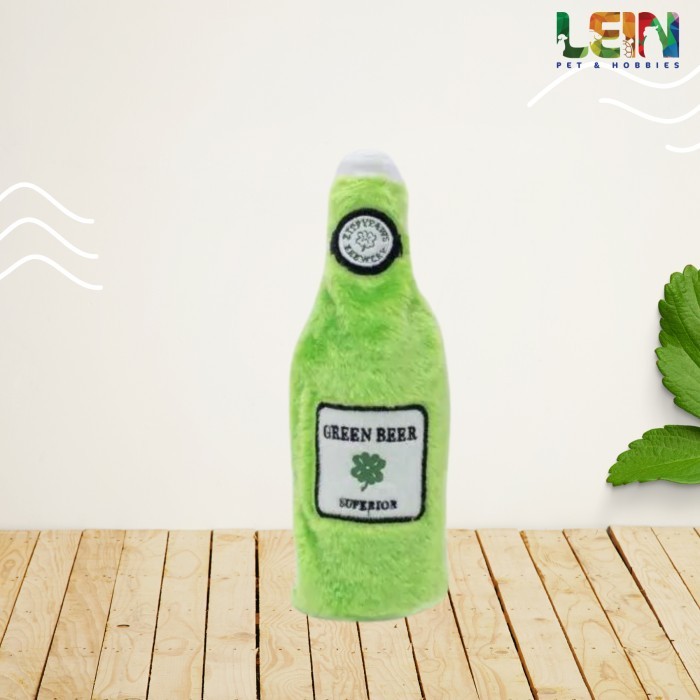 ZP765 St. Patrick s.Happy hour Crusherz - GreenBeer Mainan Anjing