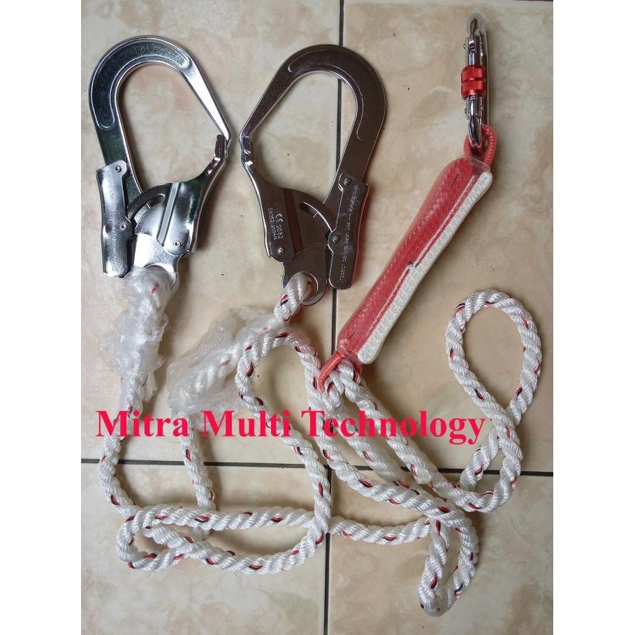 

Promo Lanyard absorber double hook COD
