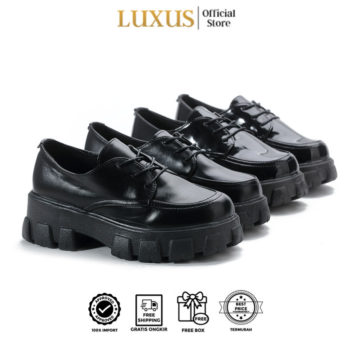 Luxus Spear B - Sepatu Wanita Oxford Sneakers Casual Elegan Shoes