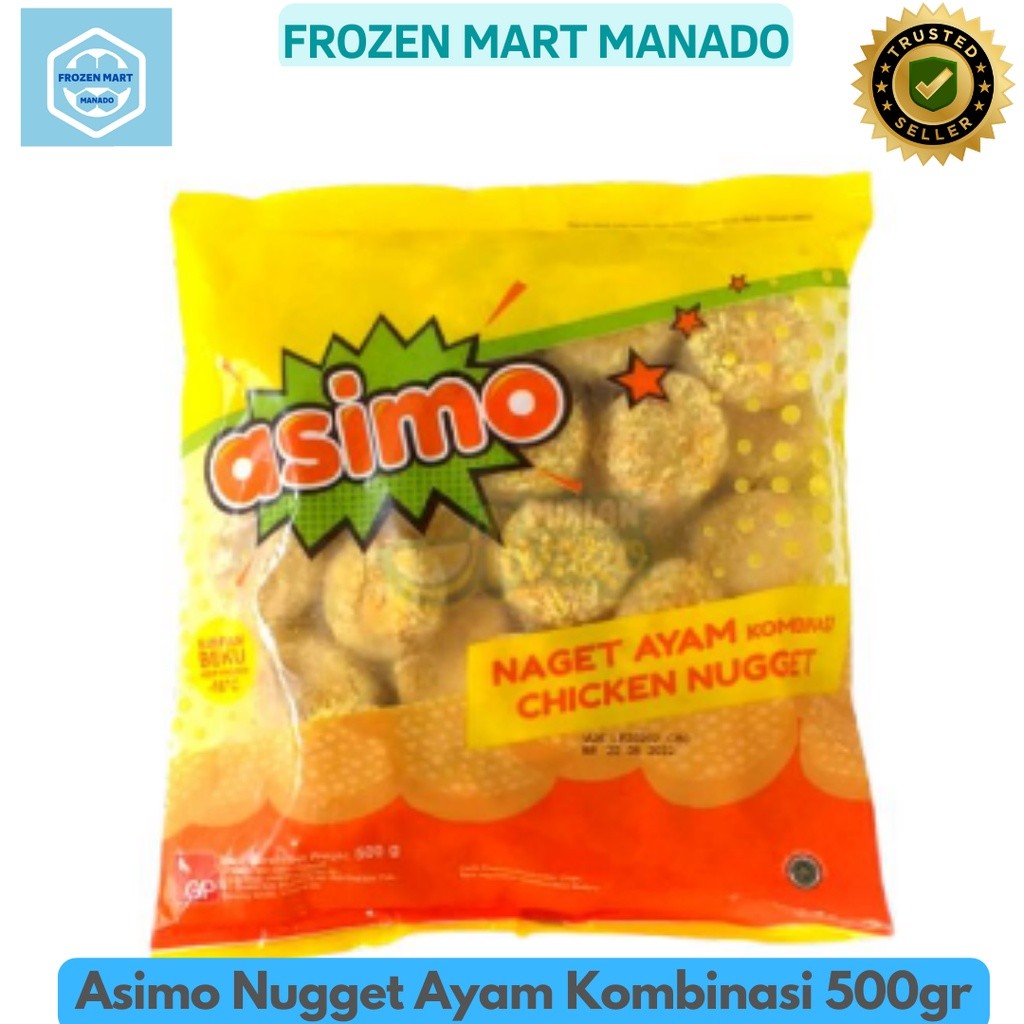 

Asimo Nugget Ayam Kombinasi 500gr - Frozen Mart Manado (Frozen Food Manado)