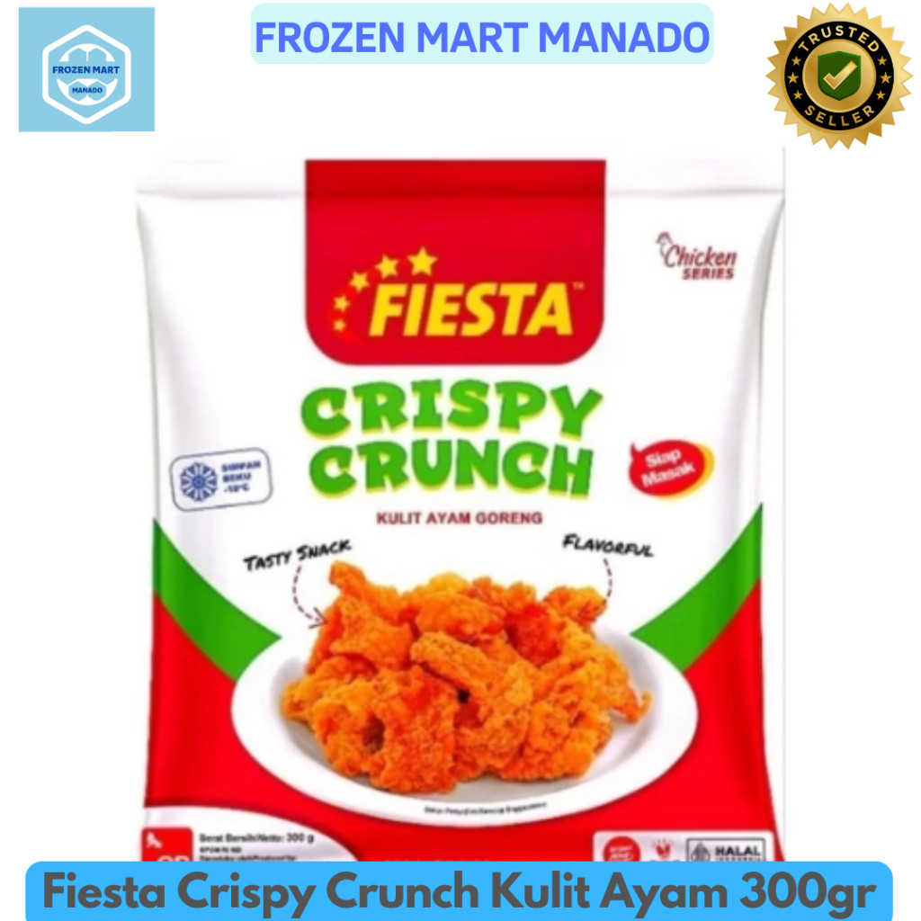 

Fiesta Crispy Crunch Kulit Ayam 300gr - Frozen Mart Manado (Frozen Food Manado)