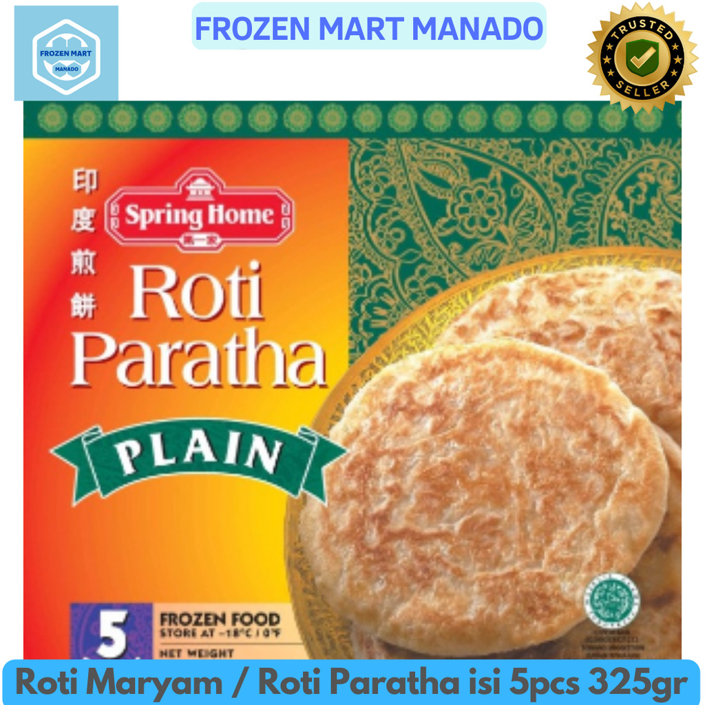 

Roti Maryam Roti Paratha isi 5pcs 325gr - Frozen Mart Manado (Frozen Food Manado)