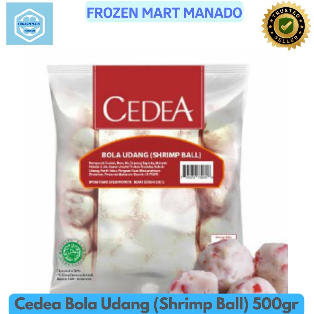 

Cedea Bola Udang (Shrimp Ball) 500gr - Frozen Mart Manado (Frozen Food Manado)