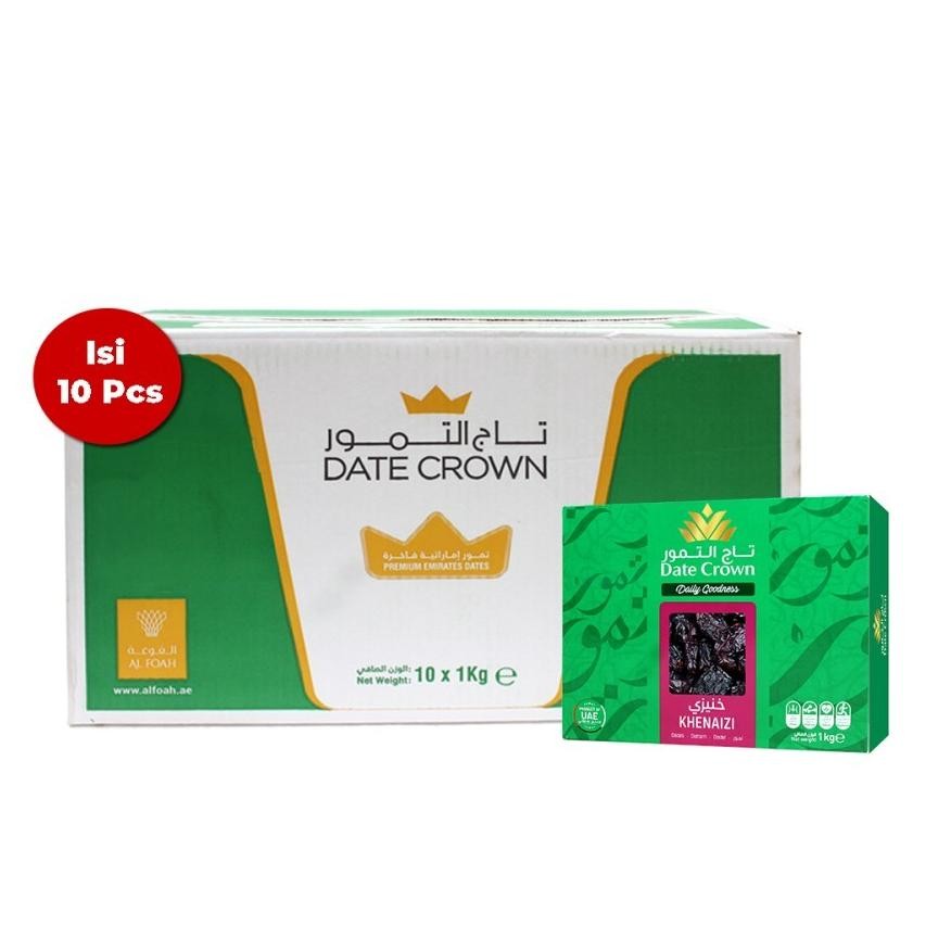 

Kurma Date Crown Khenaizi 1 kg - 1 Dus (isi 10 pcs)