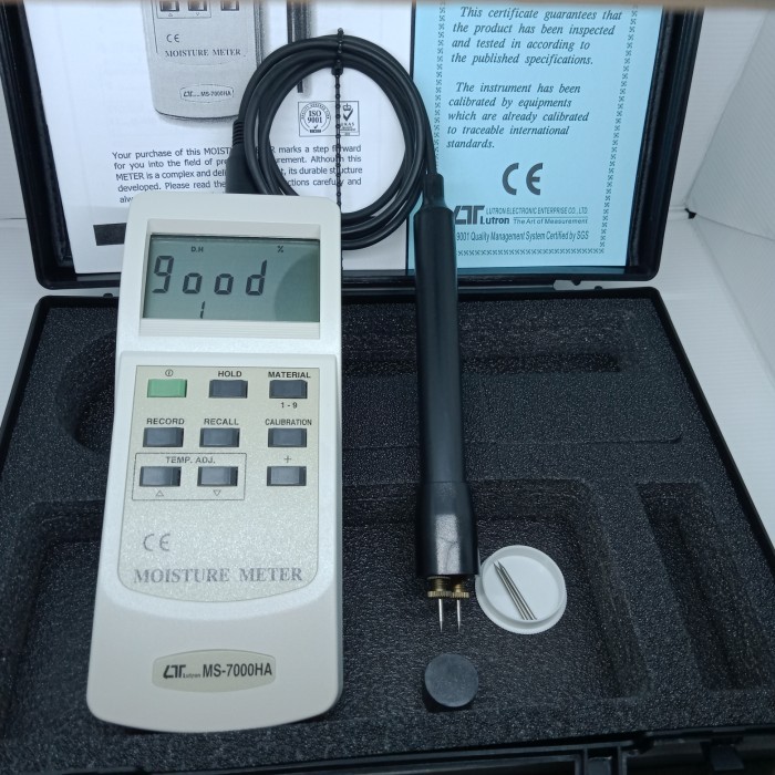 LUTRON MS-7000HA Wood Moisture Meter