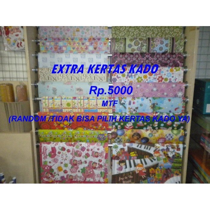 

TAMBAHAN EXTRA KERTAS KADO