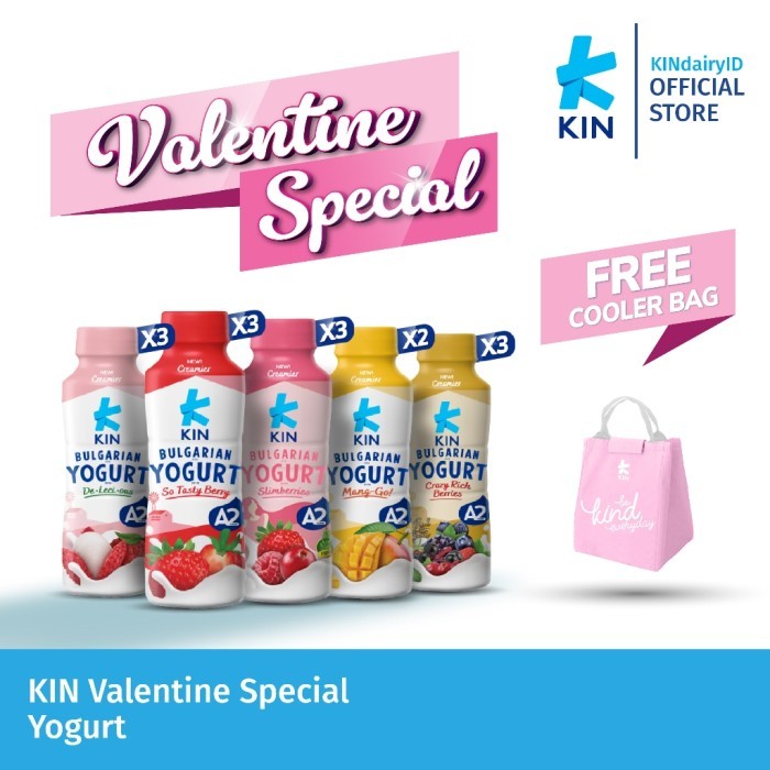 

TERLARIS BUY KIN BULGARIAN YOGURT 14 X 200ML FREE GIFT MURAH!!! MURAH