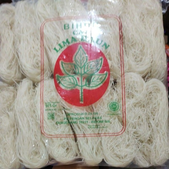 

TERLARIS BIHUN CAP LIMA DAUN 1 BAL ISI 4 @ 1 KG MURAH!!! MURAH