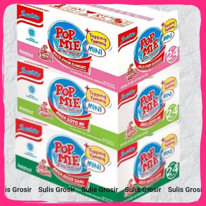 

TERLARIS POP MIE MINI 1 DUS 24 PCS MURAH!!! MURAH