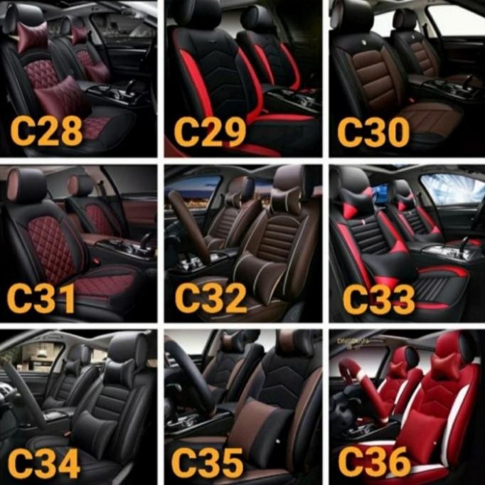 Sarung jok mobil 3 baris type sigra mobillio bahan myo force mb tech Terlaris