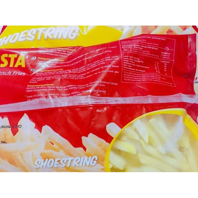 

Fiesta French Fries Kentang Goreng Shoestring Original