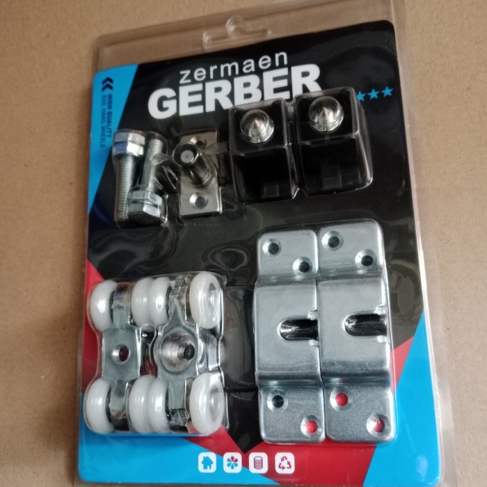 :0:0:0] Gerber Zermaen rail pintu geser real bearing premium