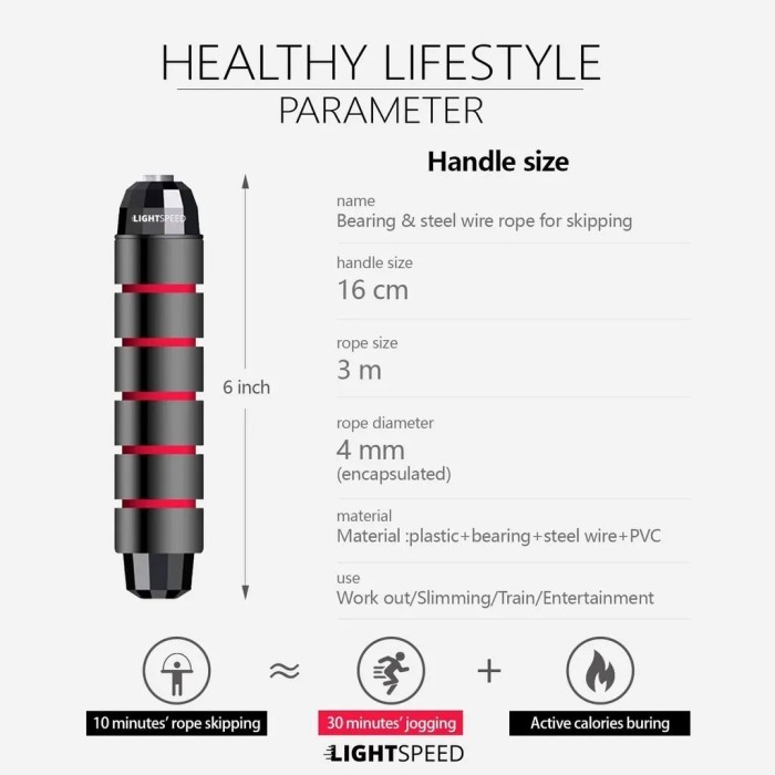 New skipping jump rope lompat tali tali skipping speeds