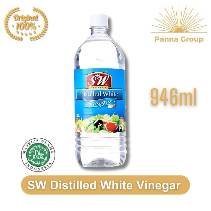 

SW Distilled White Vinegar / SW Cuka Putih / SW Vinegar 946ml