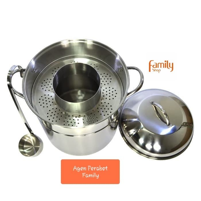 PANCI SARANG BAKSO SUPRA 30 QT STAINLESS PANCI SUPRA BAKSO POT DANDANG