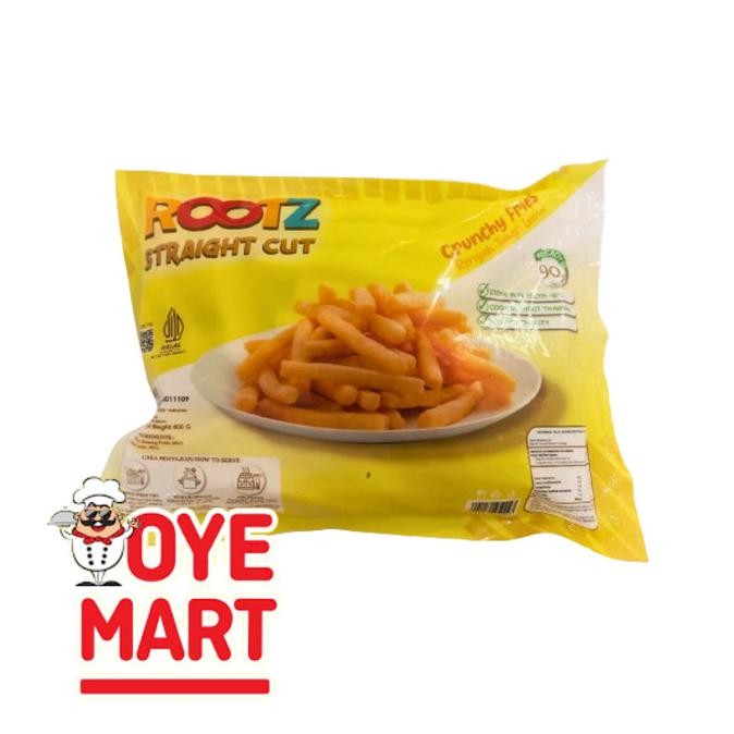 

Rootz Frozen Straight Cut/Kentang Goreng French Fries Original