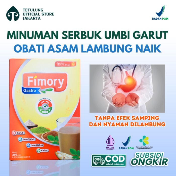 

TERLARIS FIMORY 250G - MINUMAN SERBUK UMBI GARUT OBATI ASAM LAMBUNG NAIK MURAH!!! MURAH