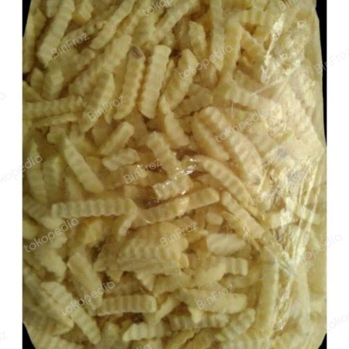 

Kentang Goreng Frozenland Crinkle Cut Frozen French Fries Beku Original