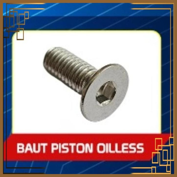 [RJT] BAUT PISTON KOMPRESOR ANGIN OILLESS SILENT 3/4HP 075HP - 1HP