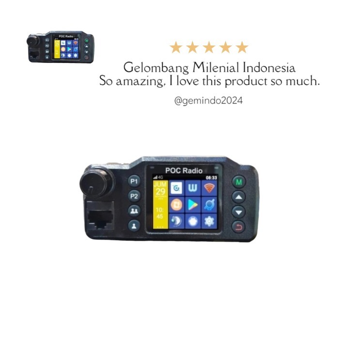 RADIO RIG MINI POC TALKCOM 9900 ZELLO POC GLOBAL