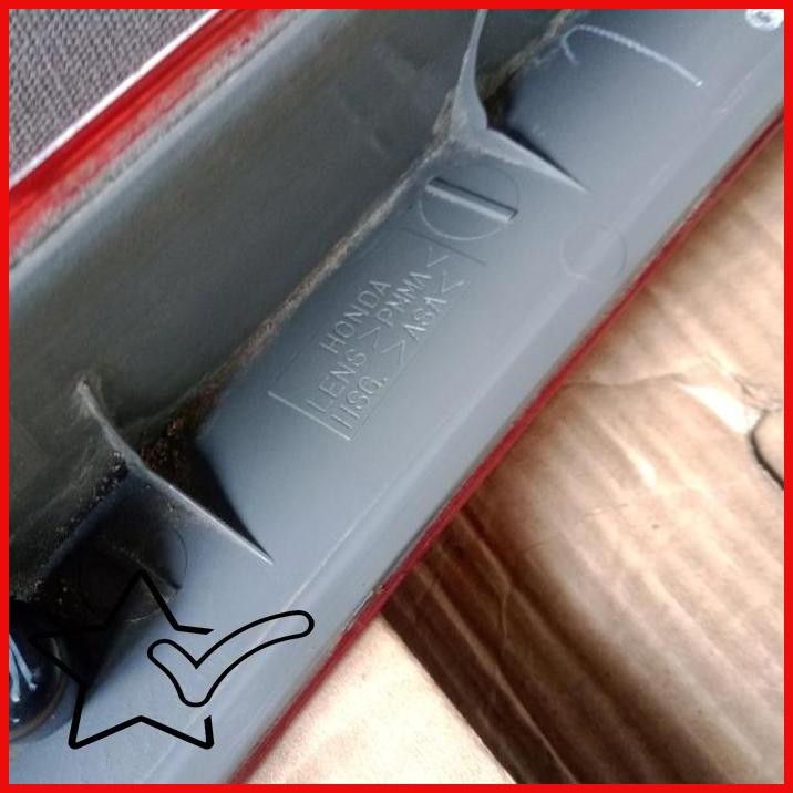 [TTJ] GARNIS STOPLAMP BAGASI HONDA STREAM 2002-2004