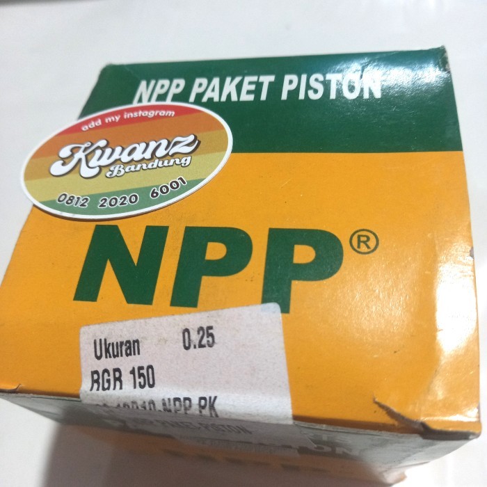 Seher Kit Os 0.25 Suzuki Rgr150 Npp Seher Os 0.25 Suzuki Rgr150 Piston Suzuki Rgr150 Piston Kit Suzu