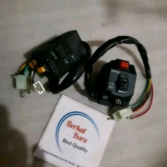 Holder Saklar Skaklar Sakelar Kanan Kiri Satria 2T 2Tak 2 Tak Double Termurah Langka