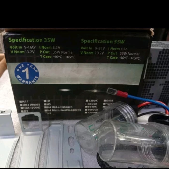 Lampu Lamp Xenon Hid H7 6500K Termurah Langka