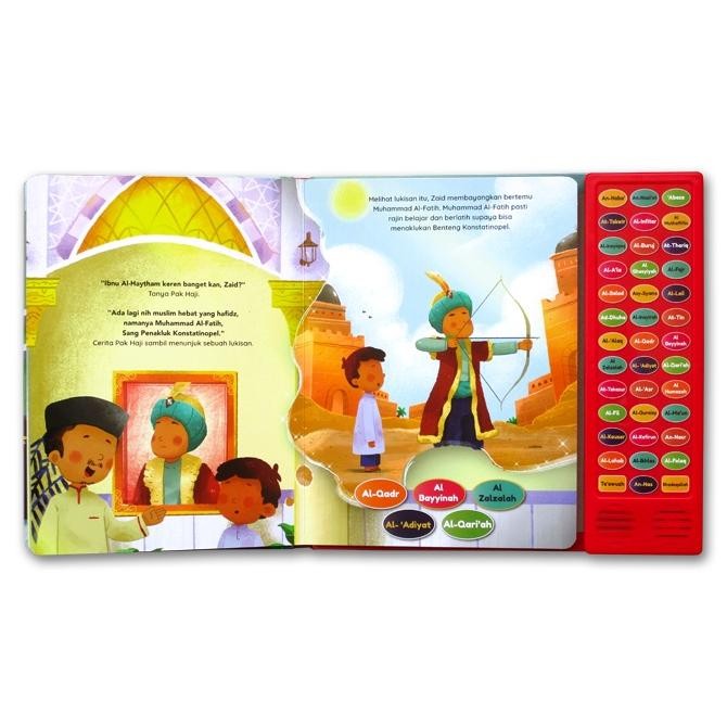 BISA COD [Gulali Books] Buku Bersuara Juz Amma : Impian Terbaik (Ada 39 Tombol Suara Surah Juz 30 & 