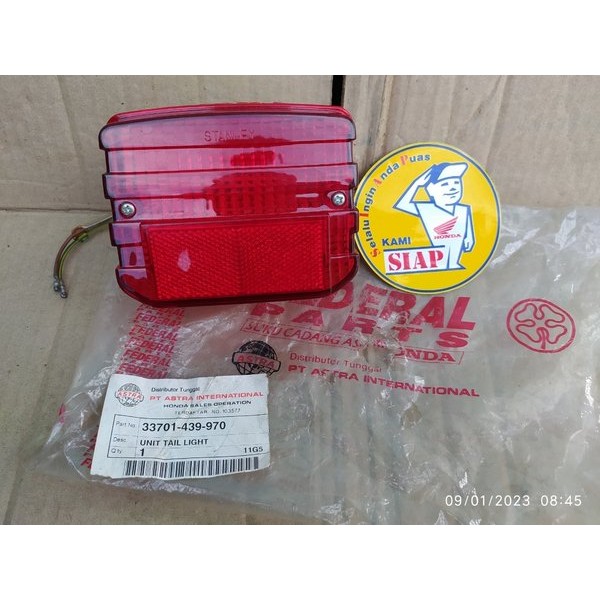 Lampu Belakang Stop Lamp Stoplamp Tail Ligth Assy Honda Gl100 Gl125 Gl 100 Gl 125 Honda Win Win 100 