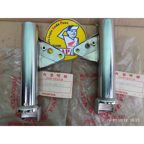 Kupingan Dudukan Lampu Depan Honda Cb100 Cb 100 Cb K5 Cg110 Cg 110 Cgn Original Ori Termurah Langka
