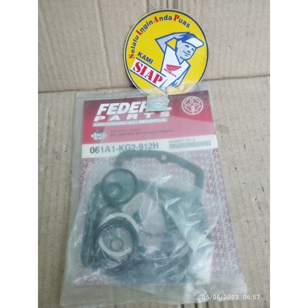 Topset Top Set Gasket Kit A Paking Perpak Blok Block Silinder Kop Honda Gl100 Gl 100 Series Cdi Gl M