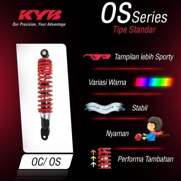 Kyb Kayaba Original Kyoz 71101 H Heavyduty Heavy Duty Bobot Berat Beat Vario 110 Scoopy 125 150 330M