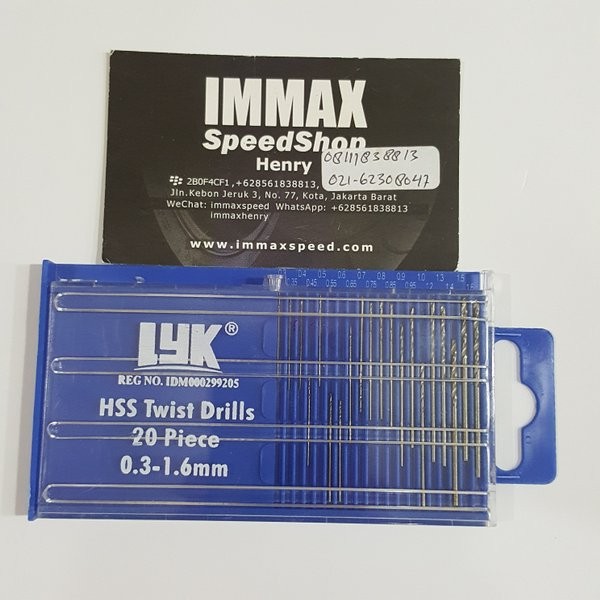 Pegangan Set Mata Rojokan Spuyer Mainjet Pilotjet Microbox 20Pc 0.3Mm - 1.6Mm Lyk Mj Pj Main Jet Pil