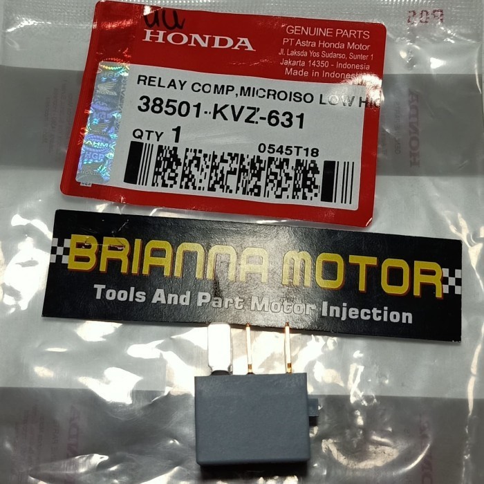 Relay Comp Kaki 4 Beat Esp Vario 125 Ori Honda 38501 Kvz 631 Termurah Langka