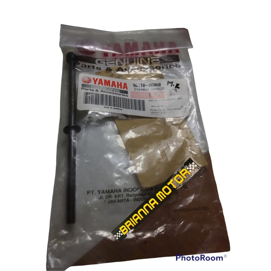 Baut L Cylinder Head Mio J X Ride Gt 115 Ori Yamaha 90110 06868 Termurah Langka