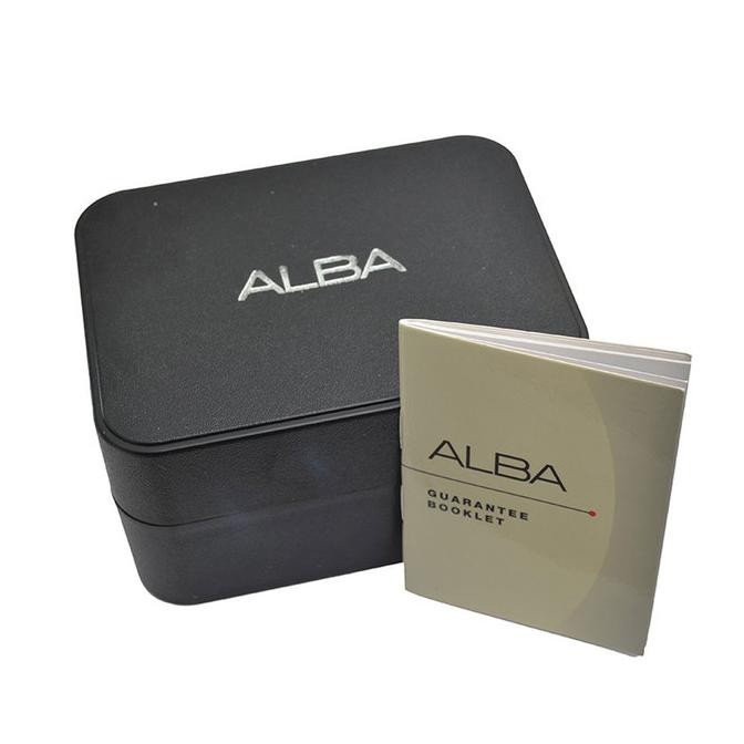 Promo Alba Analog Jam Tangan Pria Canvas Hijau As9H15X1 Original