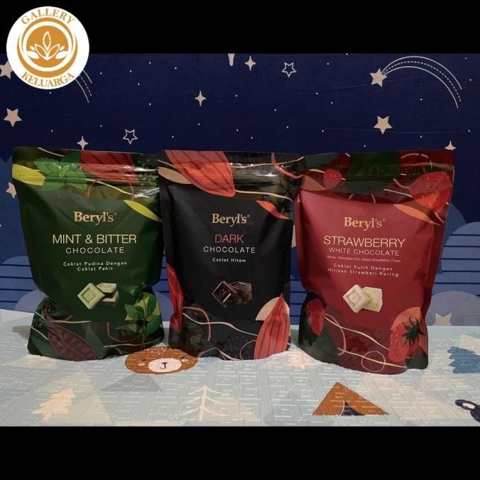

TERBARU COKLAT BERYLS STRAWBERRY WHITE CHOCOLATE & DARK CHOCOLATE 280GR !!!!!