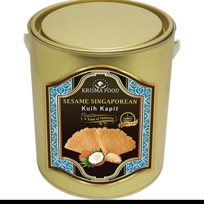 Sesame Singaporean Kue Kapit / Kue Kapit Singapore Wijen