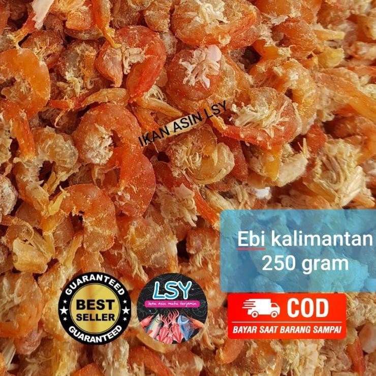 

Ebi Ering Udang Ebi Daging 250Gram Alimantan